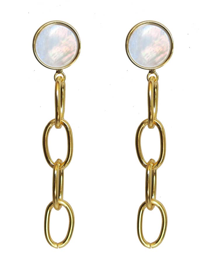 Gold Hydra Earrings for wholesale by Second Daughter