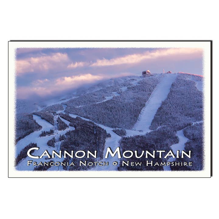 #9131 Carte postale Cannon Coucher pour la vente par White Mountain Images