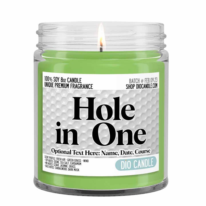 Hole in één golfkaars voor wholesale door Dio Candle Company
