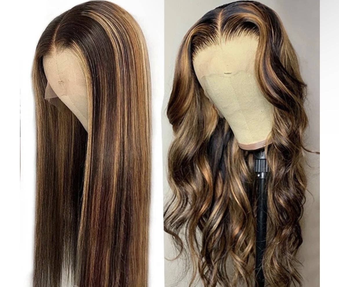 Thee SlayWay Bundles LLC - Venta al por mayor Extensiones para el pelo - Pelucas frontales transparentes (P4/27)2
