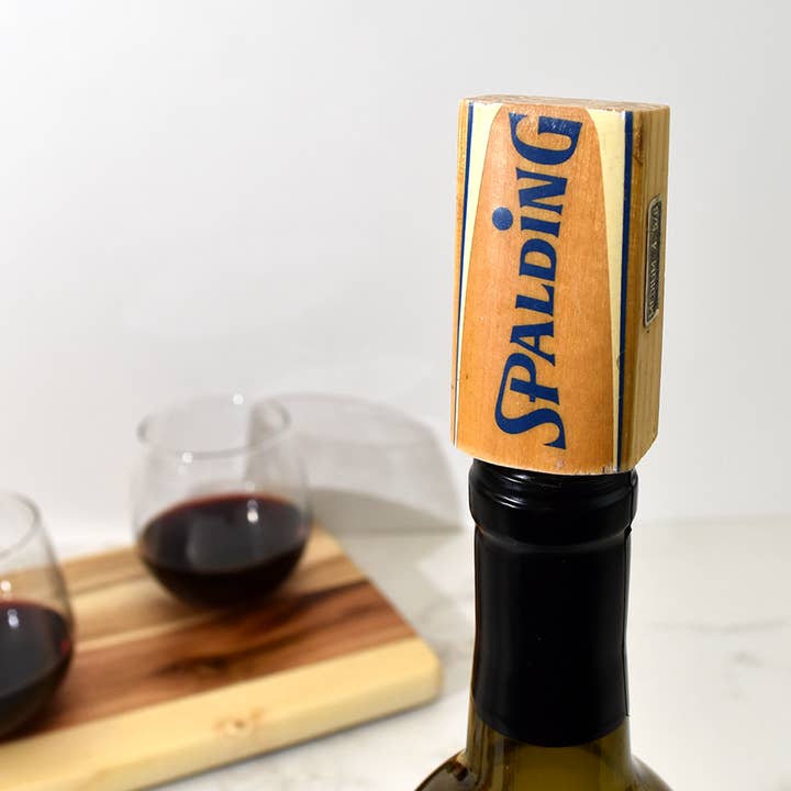 Racquet Inc - Wholesale Wine Stopper - Antique Wooden Tennis Racquet Wine Bottle Stopper3