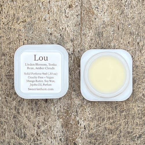 Lou, Parfum Solide - pamplemousse, lilas & thé Darjeeling... pour la vente par Sweet Anthem