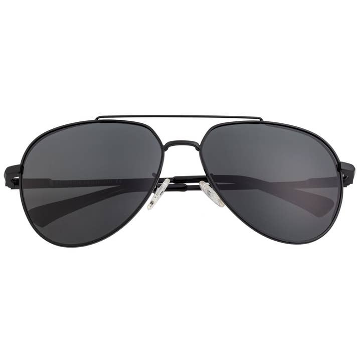 Breed - Wholesale Zonnebril - Uniseks - Breed Lyra Gepolariseerde Aviator-zonnebril van roestvrij staal