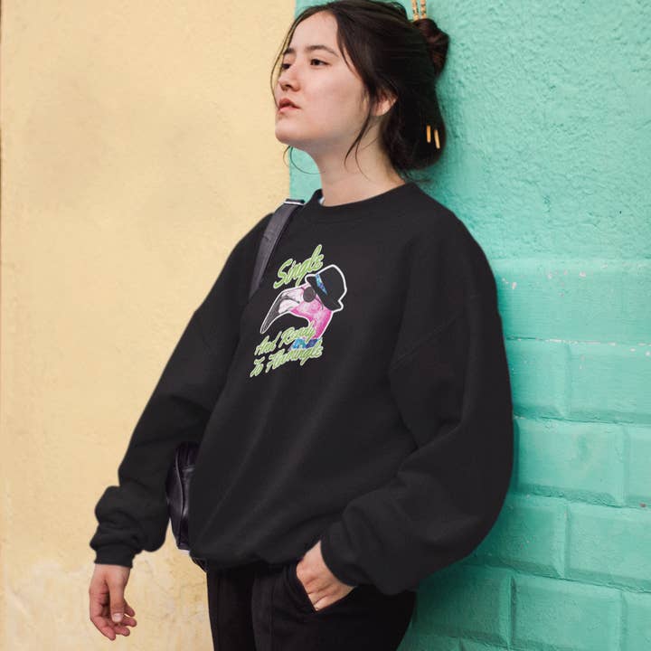 Girocollo unisex singolo e pronto alla fenicotteria per la vendita all'ingrosso da parte di inspire