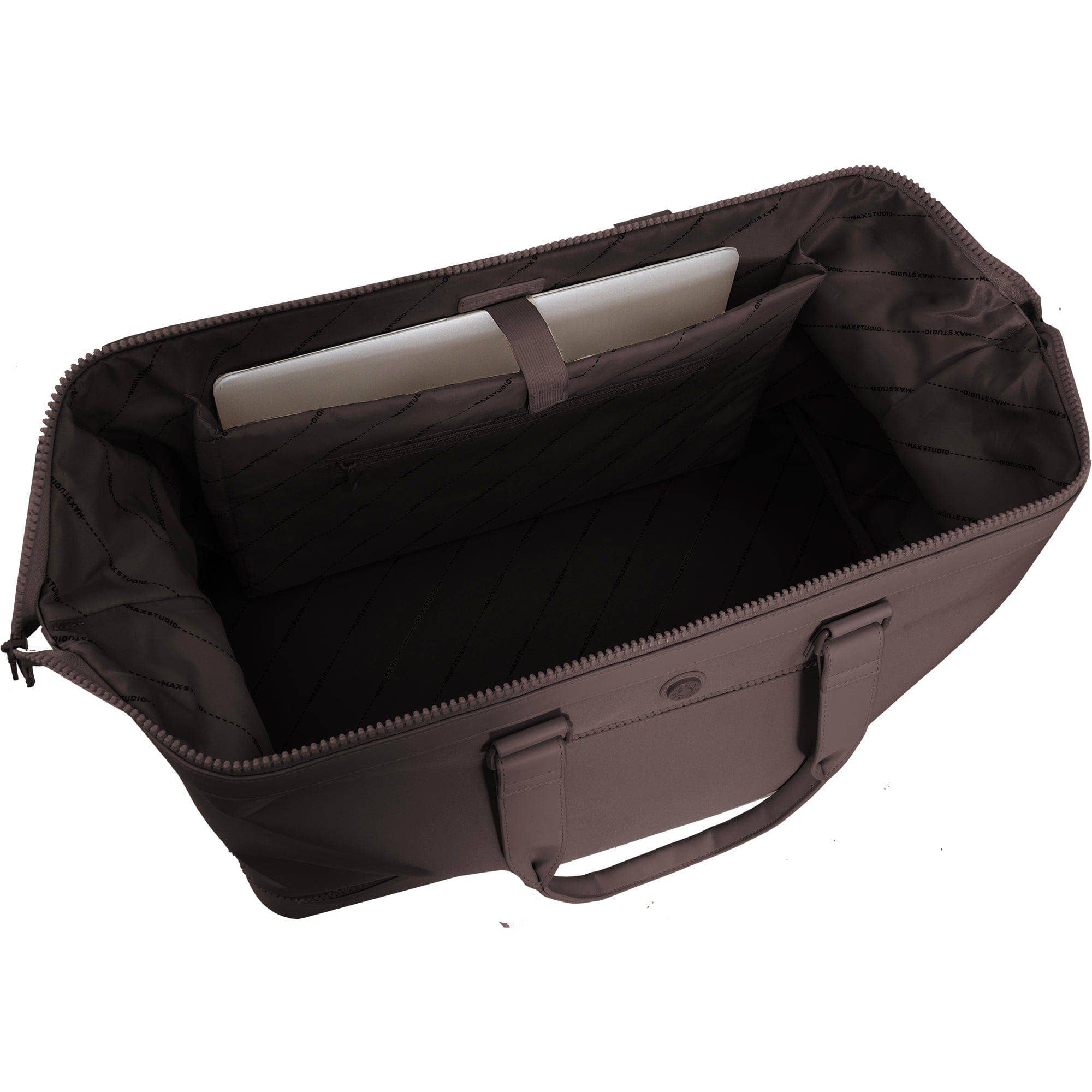 Magid - Wholesale Weekender Bag - Women's - Max Studio Sport Nylon & Faux Leather Drop Bottom Duffel Bag55