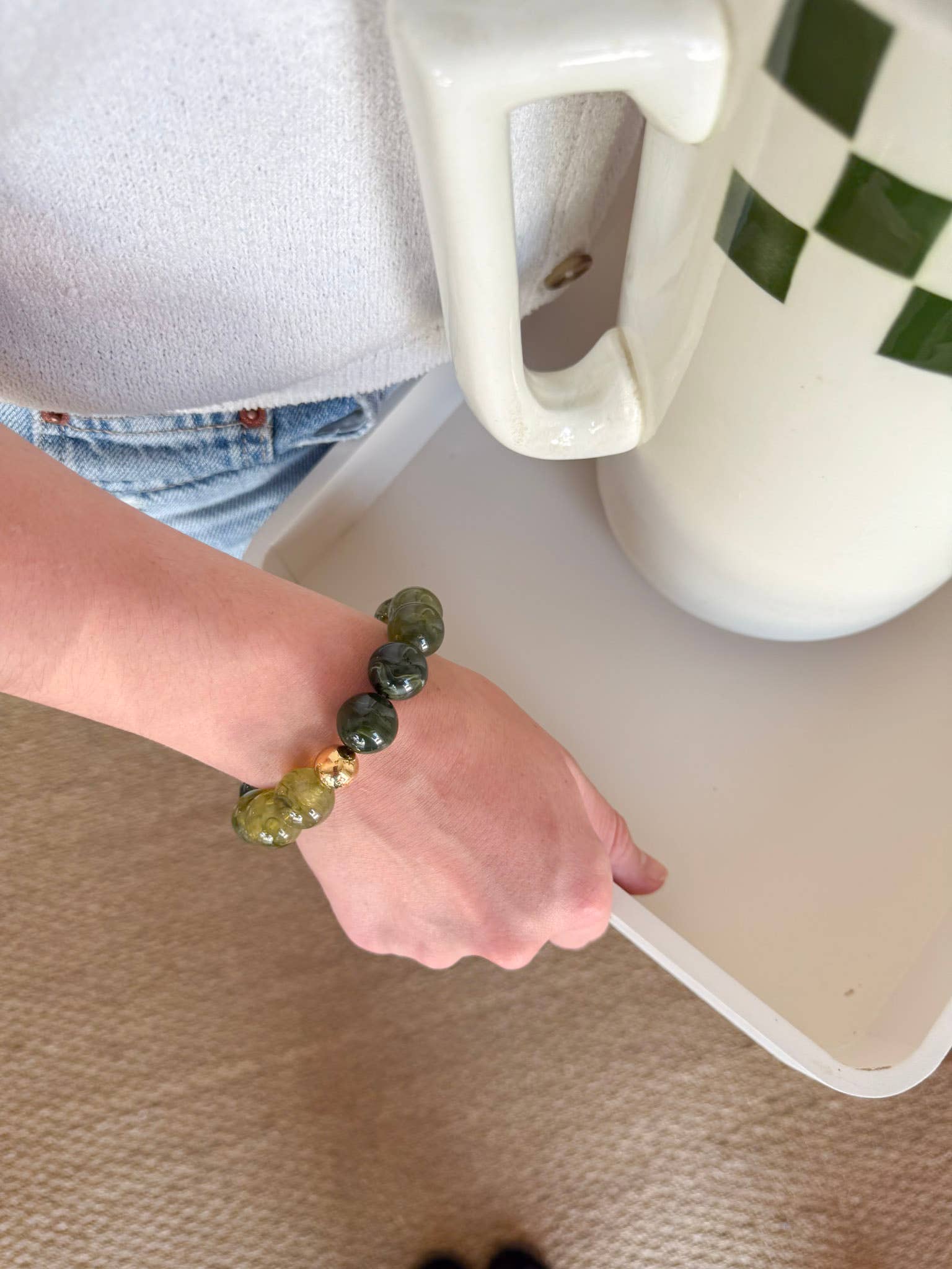 Azeria Création - Vente Bracelet de perles - Bracelet Gabi12