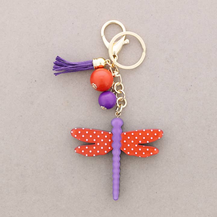 Sonata - Wholesale Snap Jewelry - Dragonfly Resin Keychain5