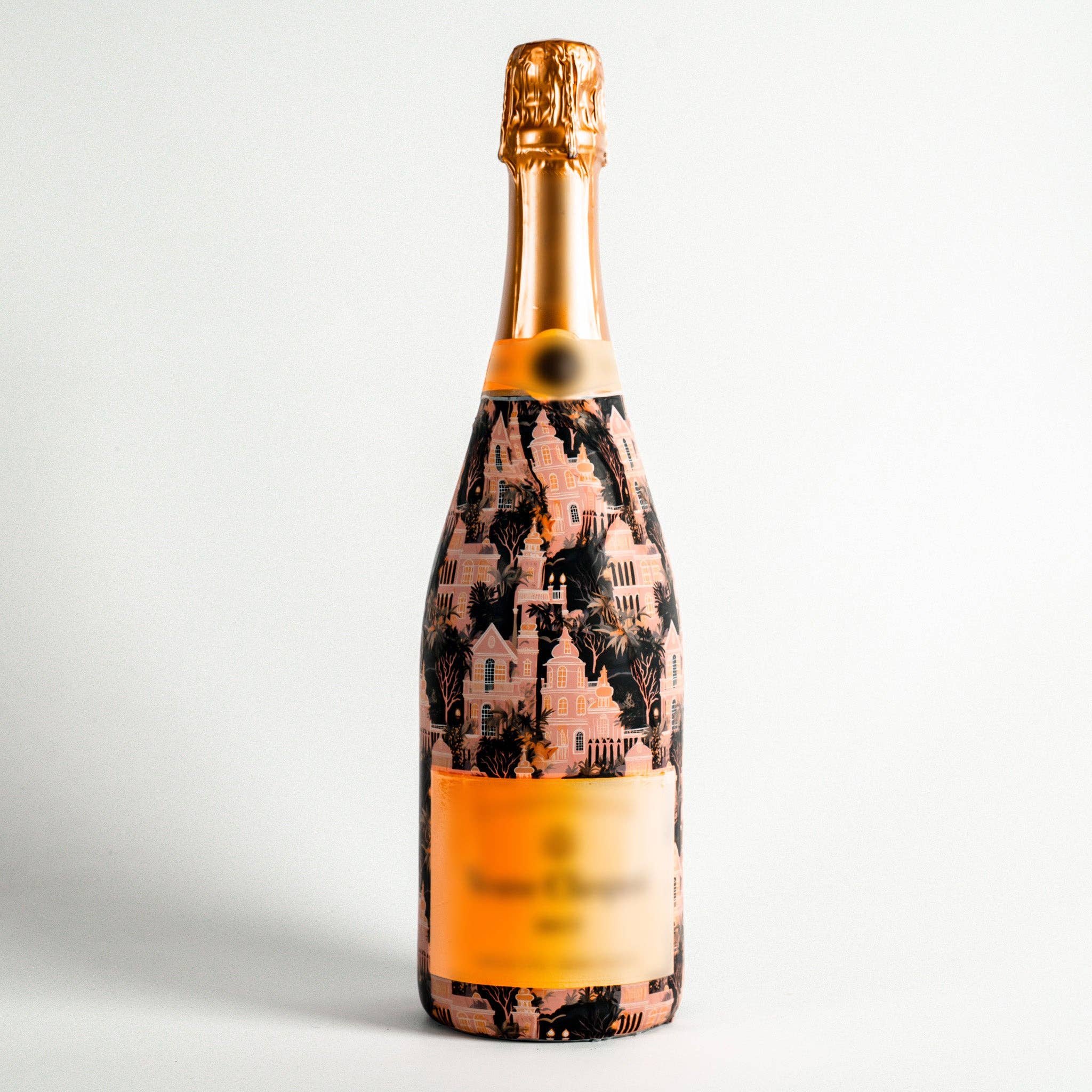 Beau Bottles – Großhandel Flaschentüte – Beau Bottles Preppy Halloween Spukhaus - Champagner-Kollektion0