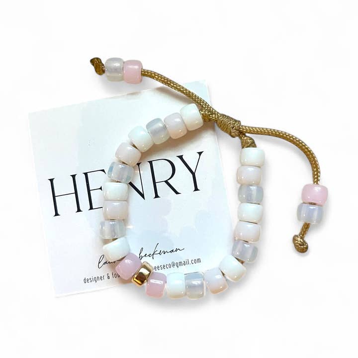 Espoir • Henry Reese avec perle en or 14k pour la vente par LB Beadz