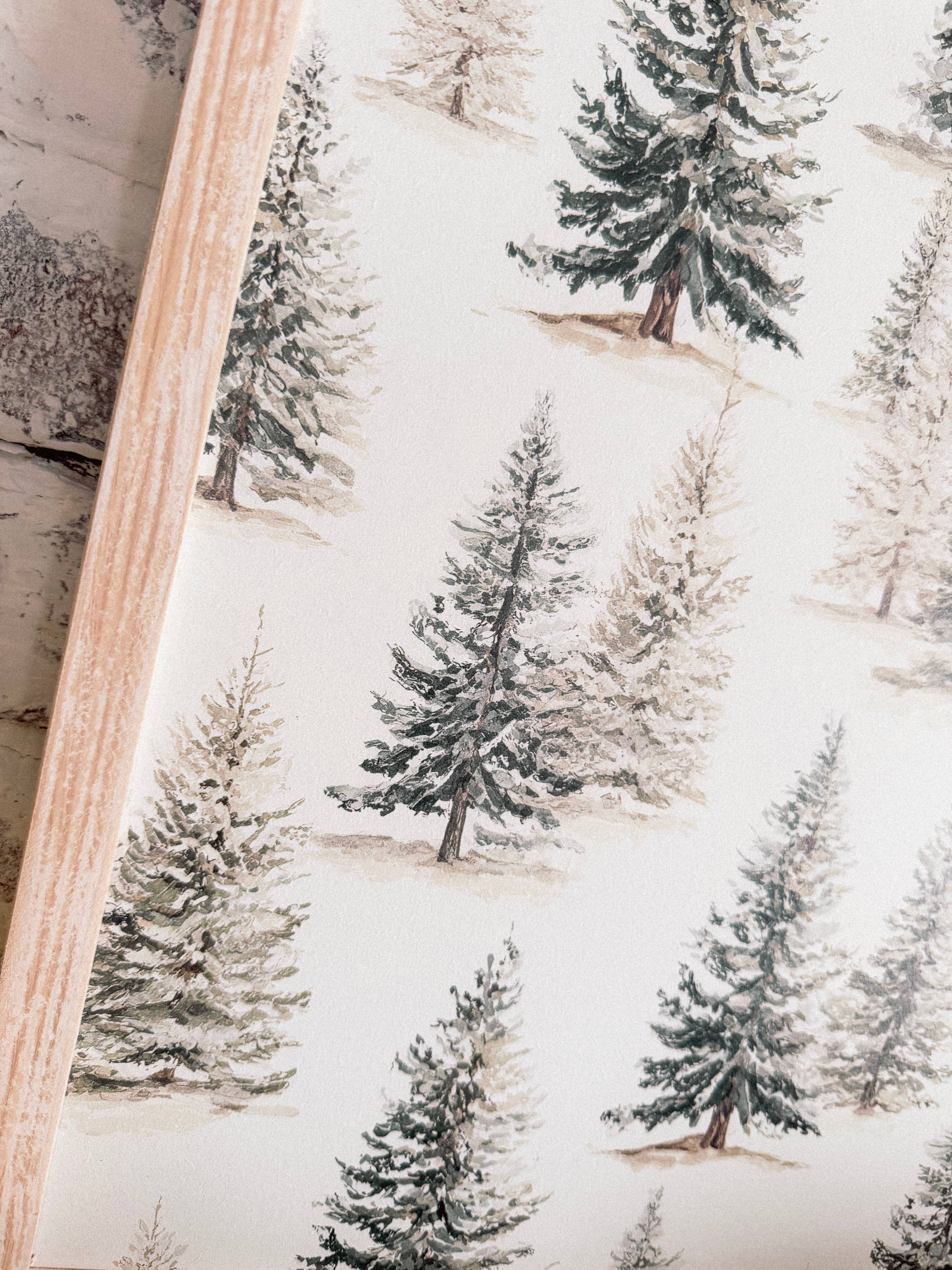 WillowBee Signs & Designs - Wholesale Sign - Colored Evergreen Trees Layering Wood Sign3