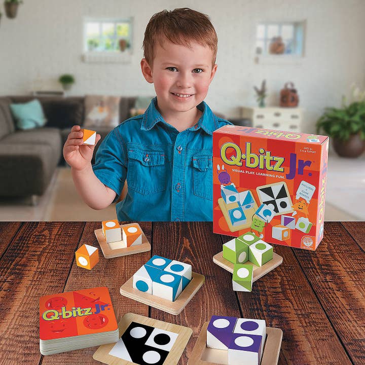 Q-Bitz Junior for wholesale by MindWare & Peaceable Kingdom