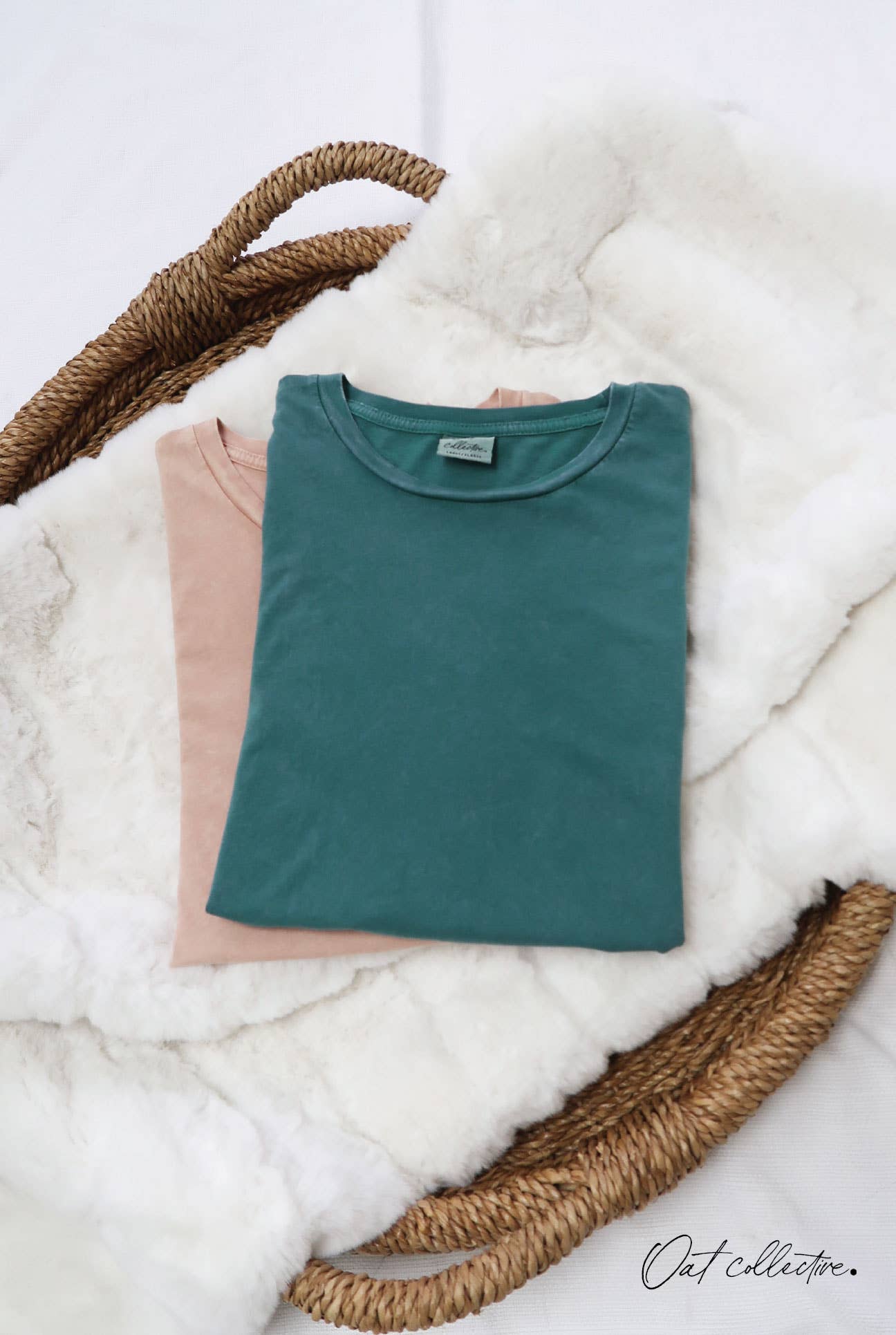 OAT COLLECTIVE - Wholesale T-Shirt - Women's - PREMIUM BASIC MINERAL Oversized Top6