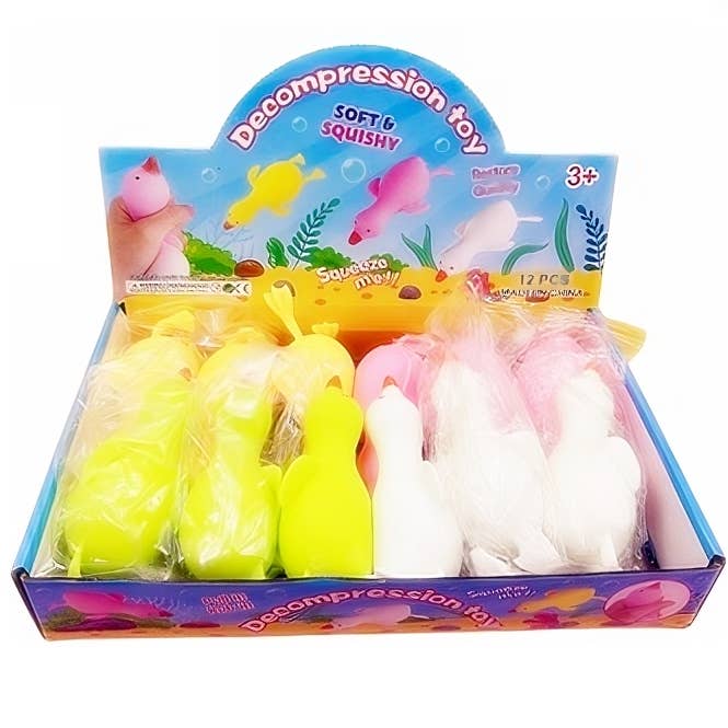 Diacly - Wholesale Fidget Toy - Kids - 12 PC Duck Anti Stress Pop Sensory Fidget Toy0