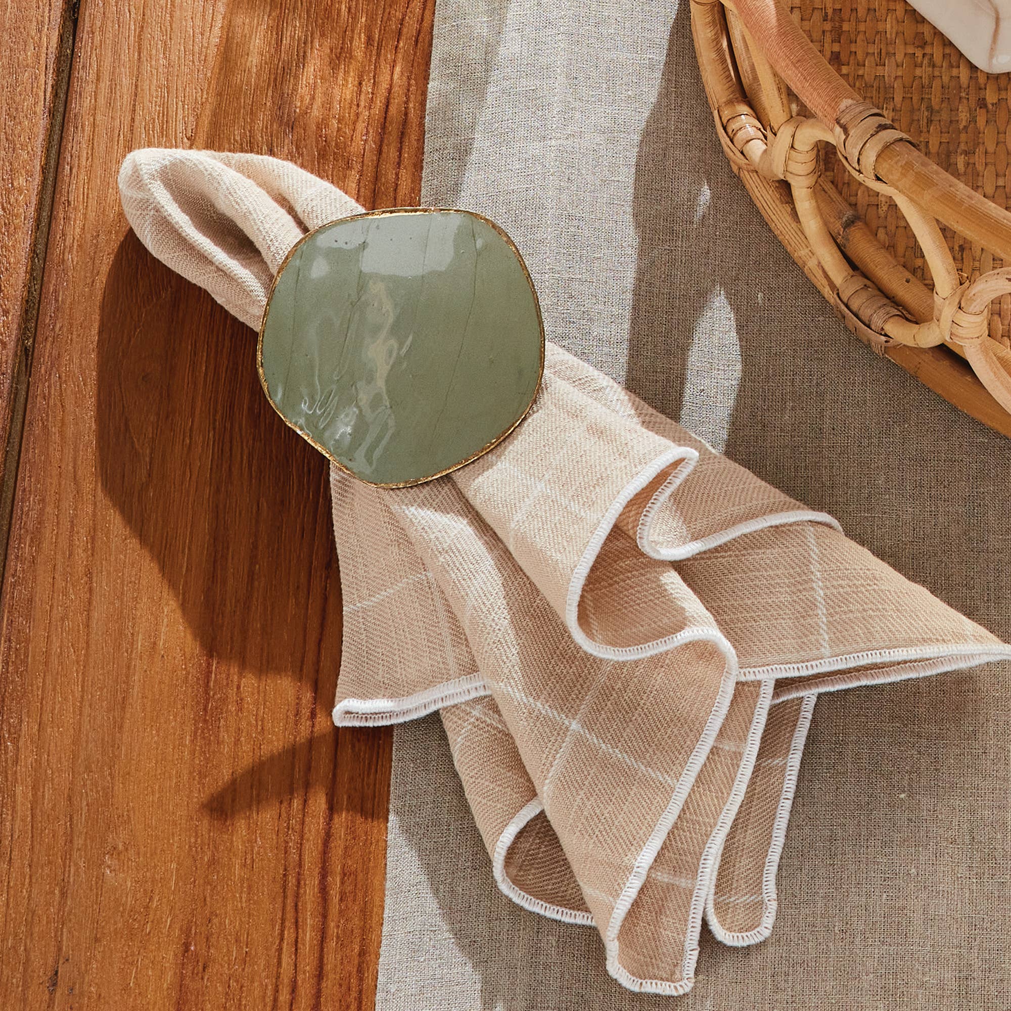 Napa Home & Garden - Wholesale Napkin Ring - Kammie Napkin Ring1