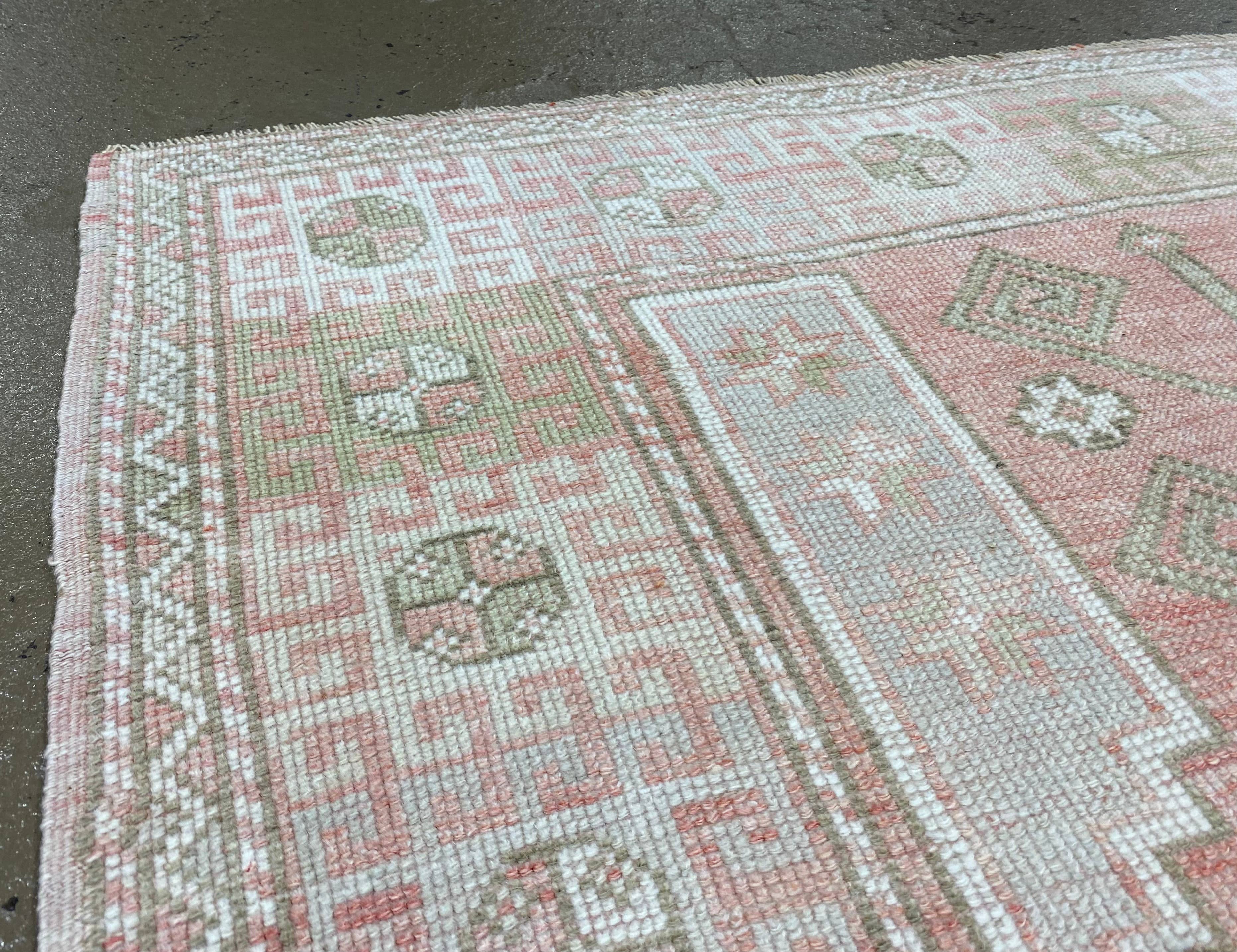 Vintage Loomz - Vente Tapis - Tapis d’orient vintage turc pastel | 1,22 m x 1,83 m5