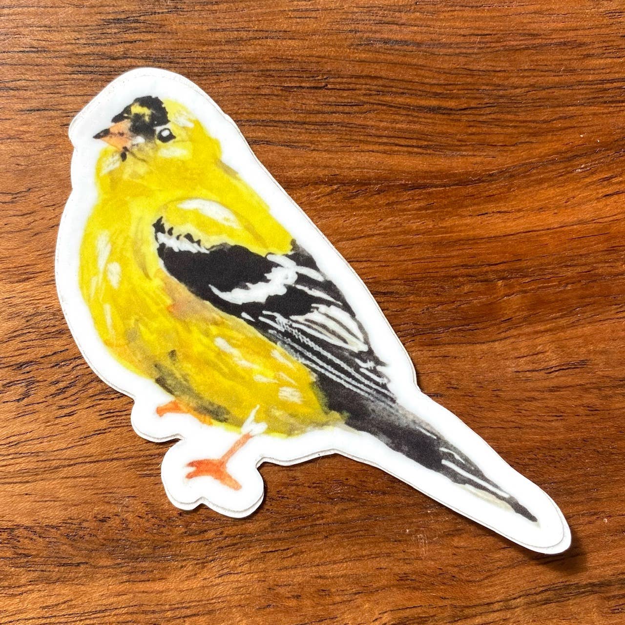 Brush & Bark - Wholesale Sticker - Goldfinch Sticker1