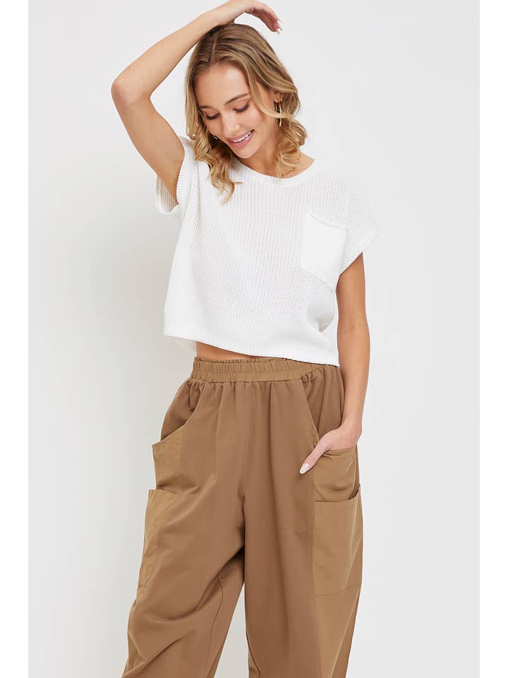 Sweet Lovely by Jen - Wholesale Lounge Sweatpants/Joggers - Women's - CASUAL COMFY WIDE-LEG HARMES JOGGERS28