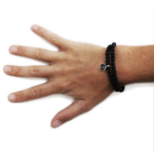 Carpe Diem Jewellery - Wholesale Beaded Bracelet - Carpe Diem Bracelet Silver Beaded Mens Jewelry8