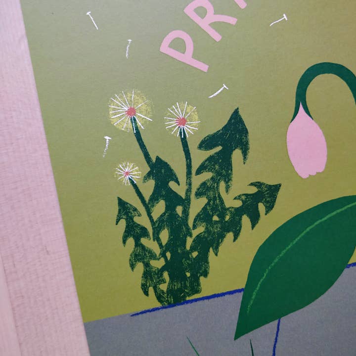 Lucy Scott Illustration - Wholesale Art Print - Prioritise Peace Print, Mindful Wellbeing Wall Art2