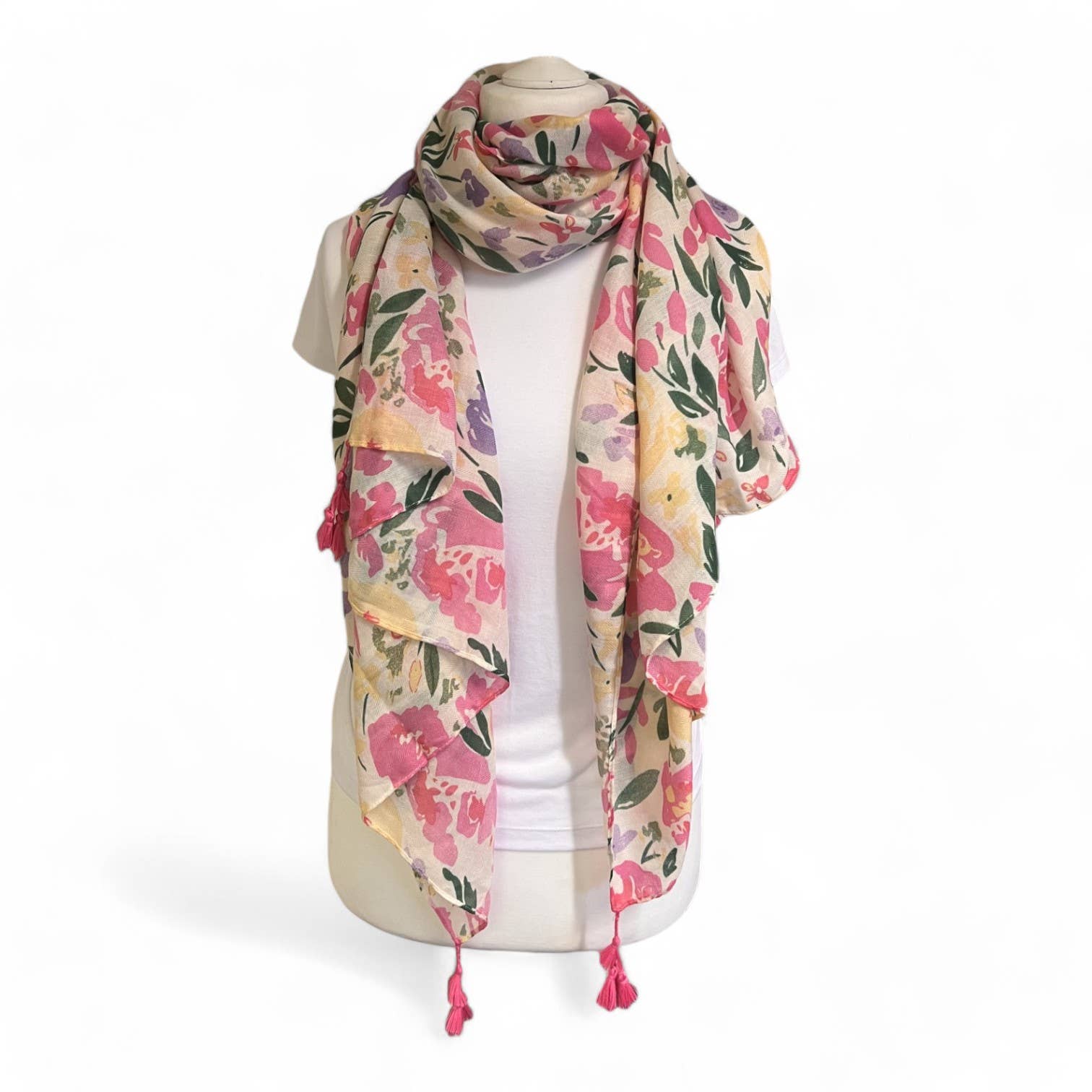 Jess & Lou - Vente Écharpe – femme - Collection d’écharpes de printemps | 13 motifs uniques3