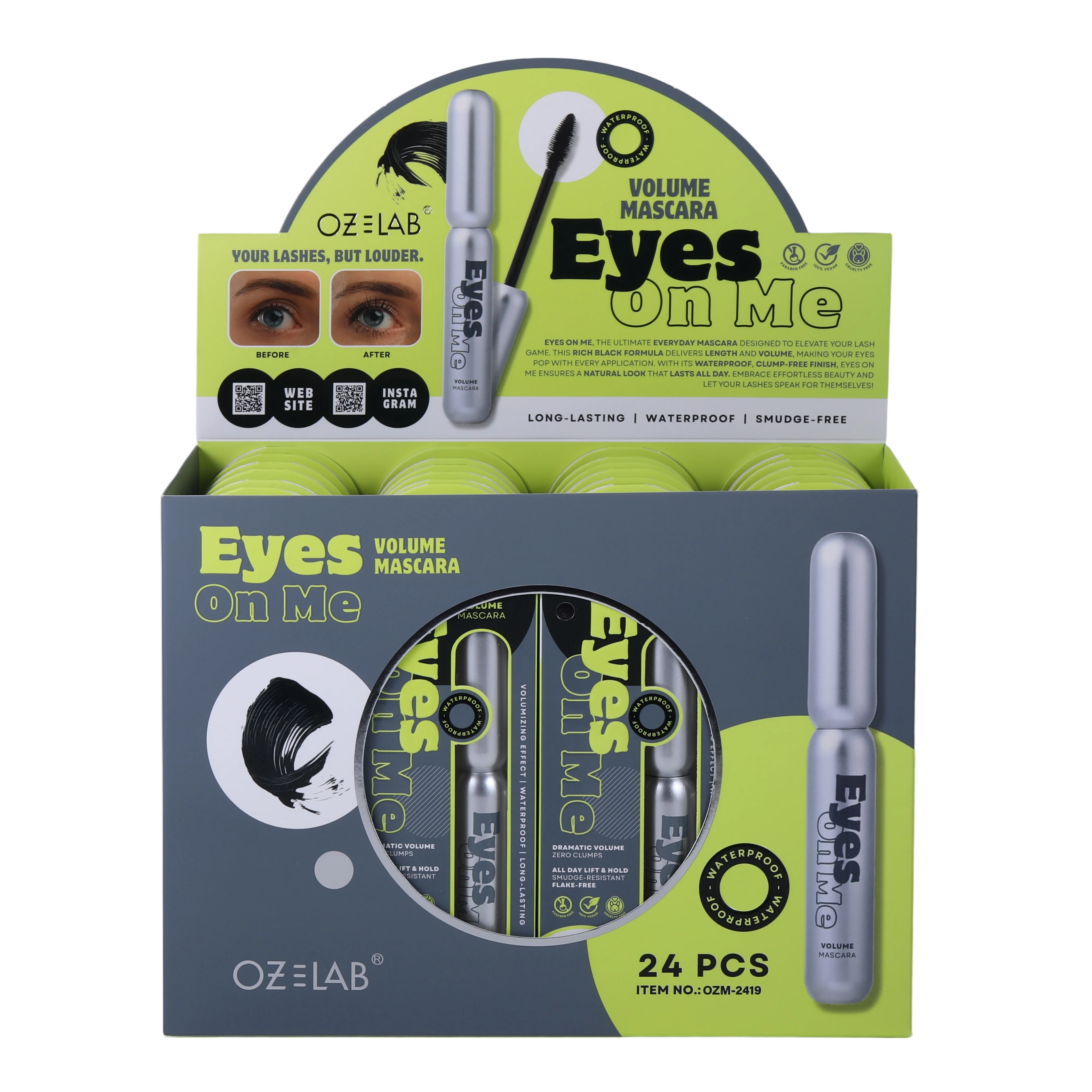 OZ Lab Beauty - Wholesale Mascara - Eyes On Me - Mascara3