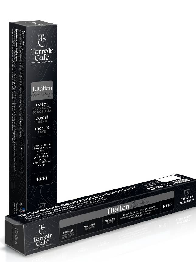 Capsules - L'Italien for wholesale by Terroir Café