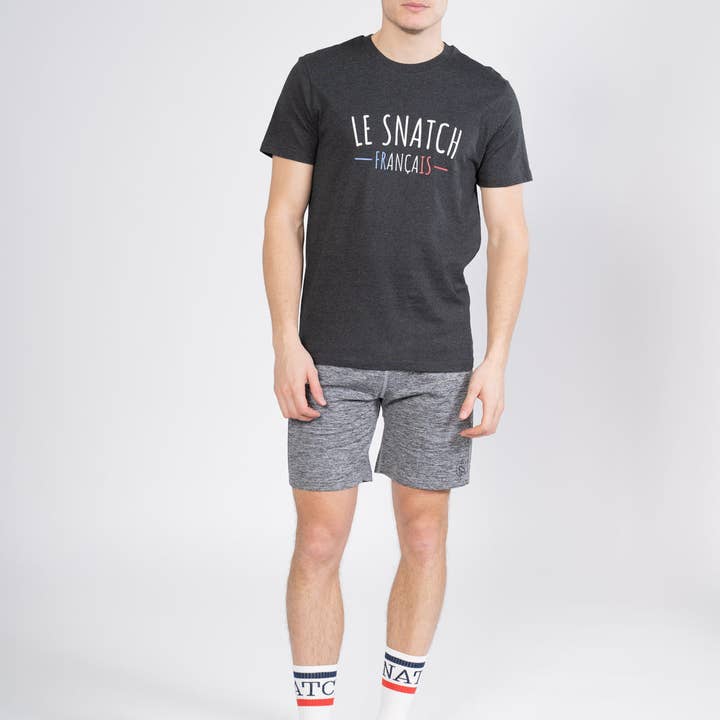 T-SHIRT HOMME - LE SNATCH FRANÇAIS pour la vente par EKOFIT