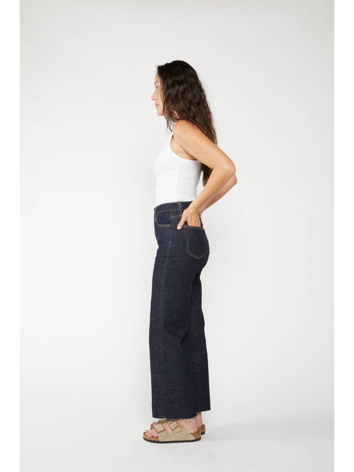 Oliver Logan - Wholesale Jeans - Women's - Aberdeen Ankle Crop High Rise Jean, Timbers