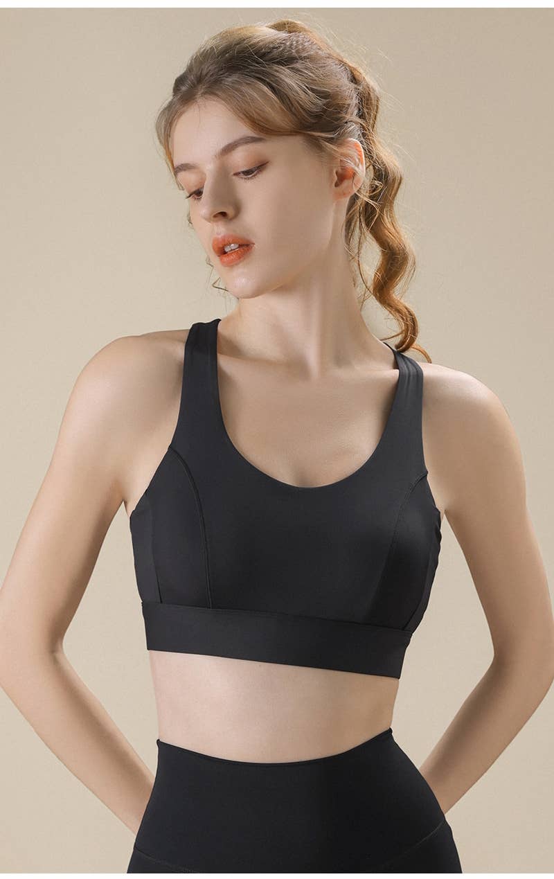 ELKLENS – wholesale Sports bra – Women's – Lulu Color-Crossed High Intensity Yoga Exercise Bra5