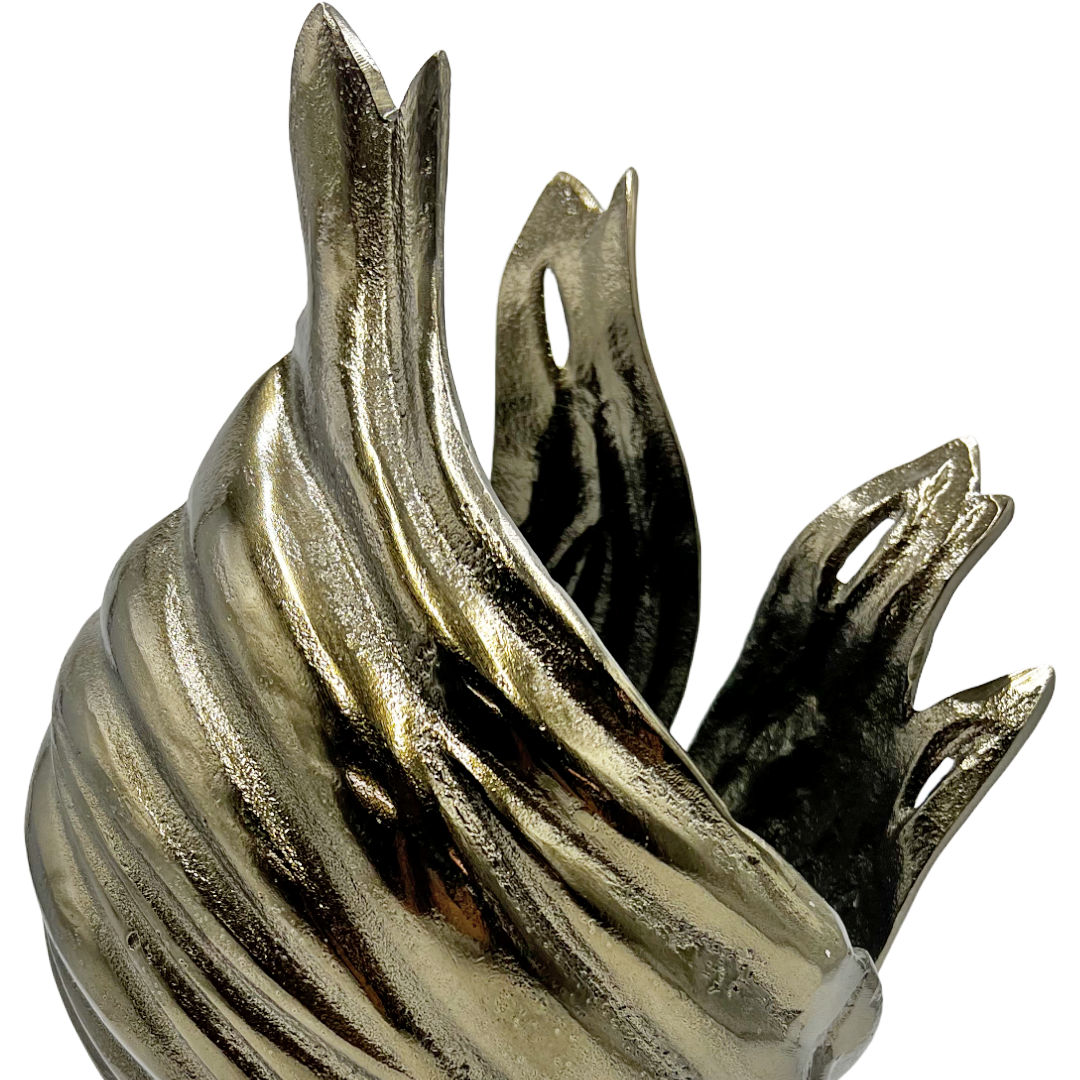 2626 Designs - Venta al por mayor Escultura - Escultura decorativa de aluminio con forma de flor de arte moderno9