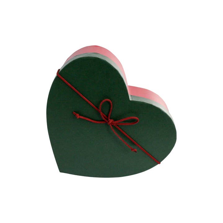 Emartbuy – wholesale Gift box – Luxury Heart Shaped Red/Green Gift Box