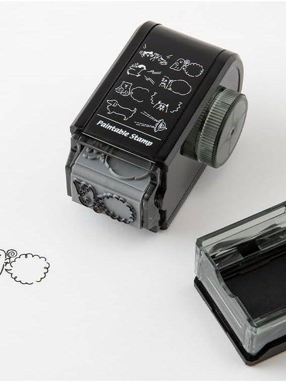 MIDORI Paintable Rotating Stamp Cutie Pie Gift for wholesale by 「FUNJI」In Japan