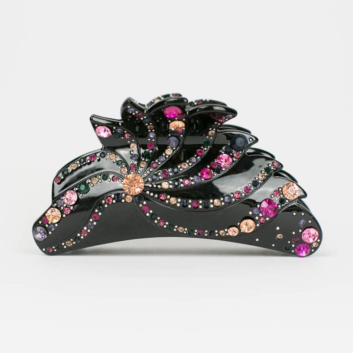 Griffe à cheveux avec pierres précieuses pour la vente par QueenMee Accessories