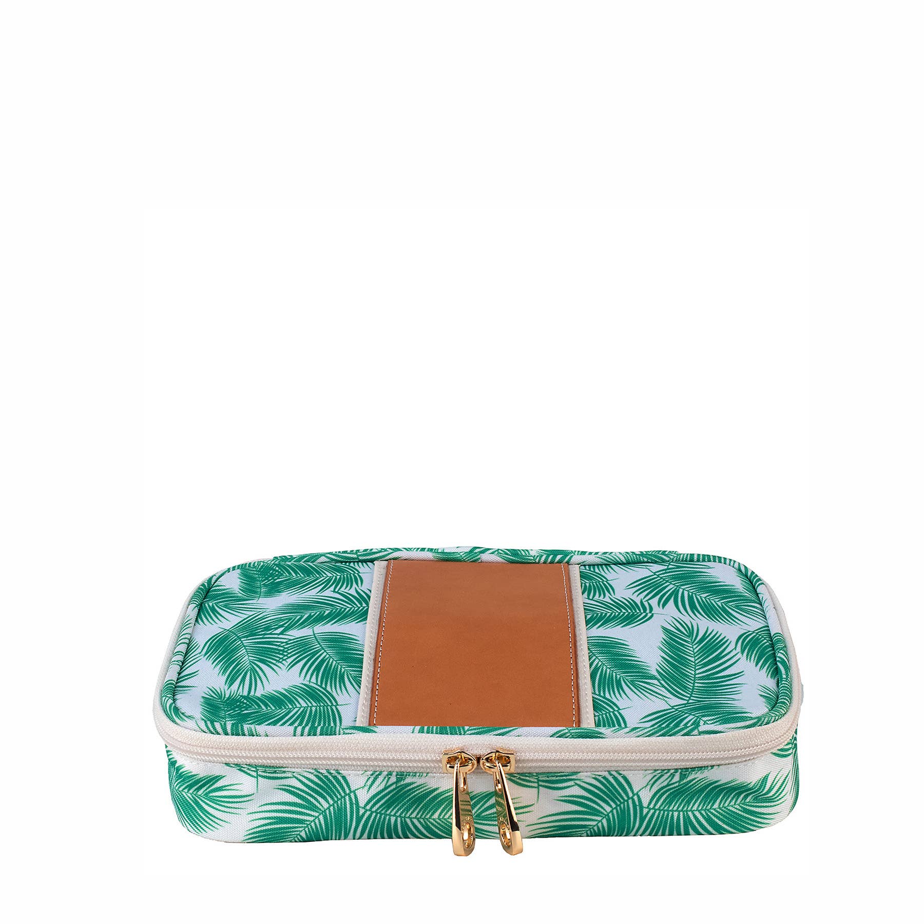 Boulevard - Wholesale Makeup/Cosmetic Bag - "Megan" Nylon and Leather Makeup Case (Personalizable)3