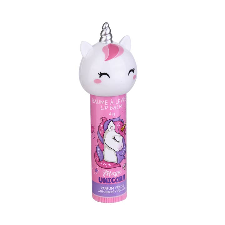 Takecare - Wholesale Lip Balm - 3D Unicorn Lip Balm - Strawberry (4g)1