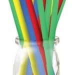 Sophistiplate - Wholesale Drinking Straw - CDU - Straw Plastic Assorted Color/24 Units