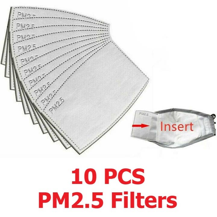 10 PM2.5 Filter för barn ansiktsmasker för wholesale av Sunkiss