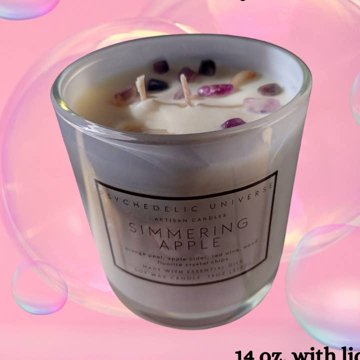 GLÖGG CIDER 14 oz. doftande soja kristall ljus för wholesale av Psychedelic Universe