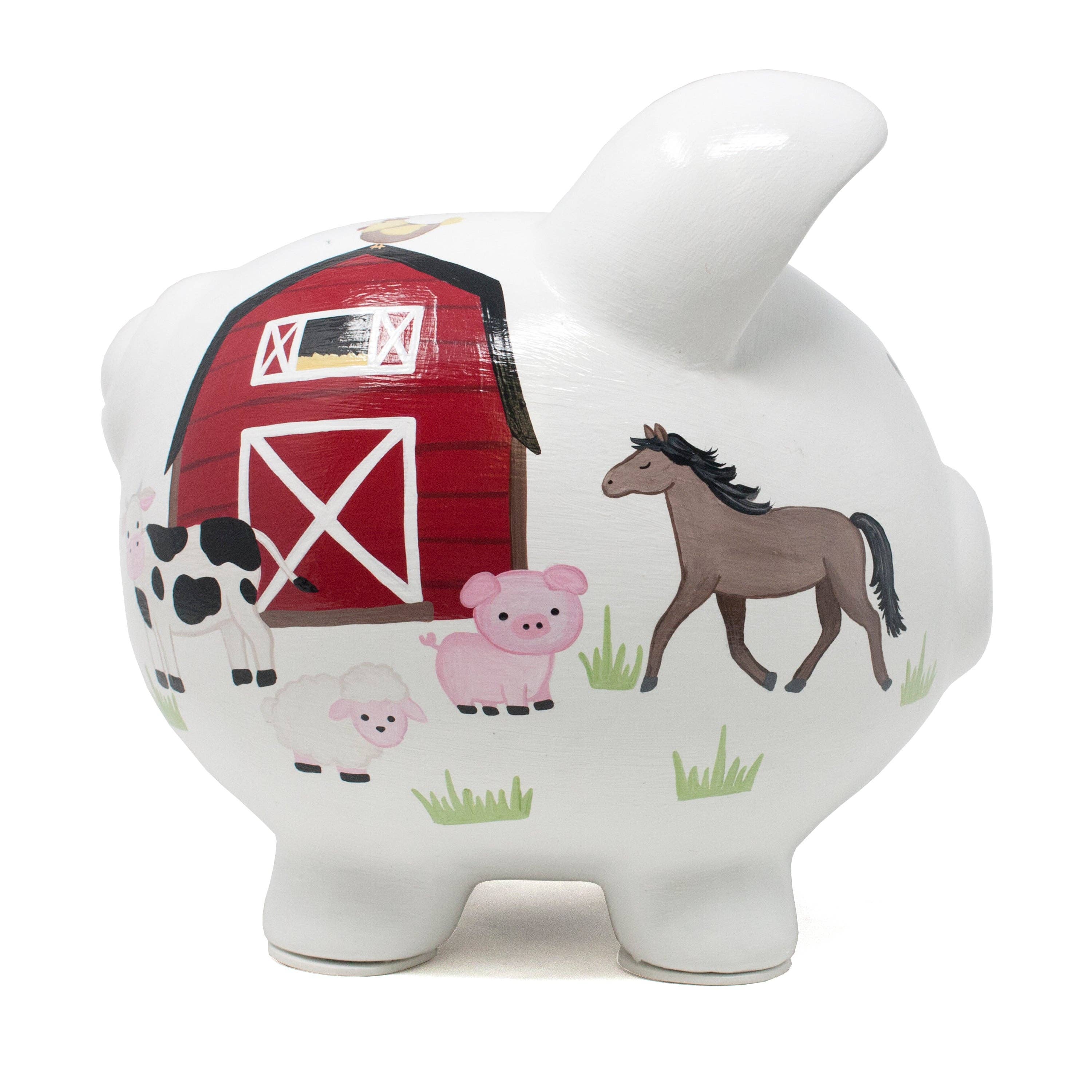 Child To Cherish® – wholesale Money/piggy bank – Child & baby – Barnyard Piggy Bank6