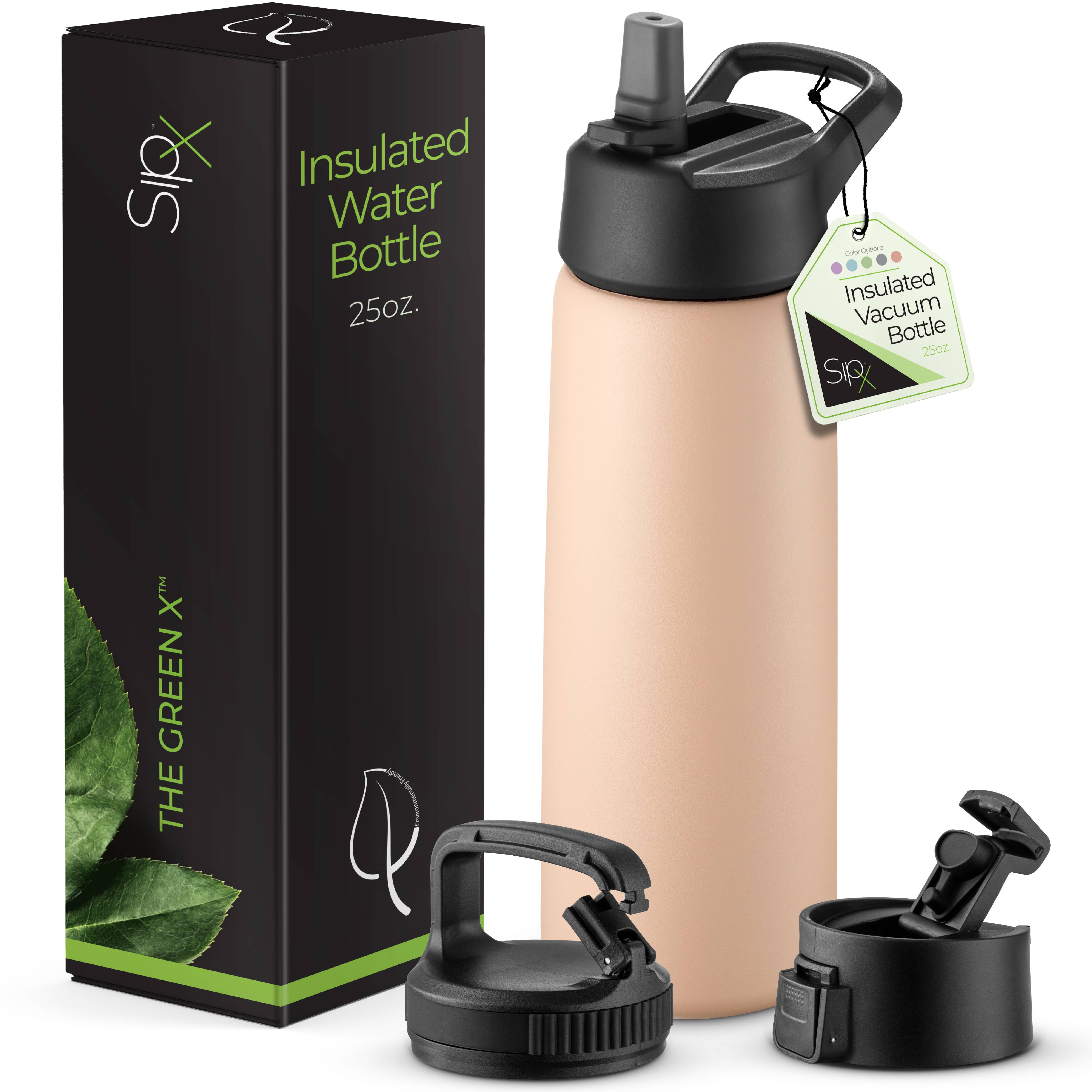 SipX - Vendita all'ingrosso Borracce - Borraccia isolante da 25 oz con tre tipi di tappo10