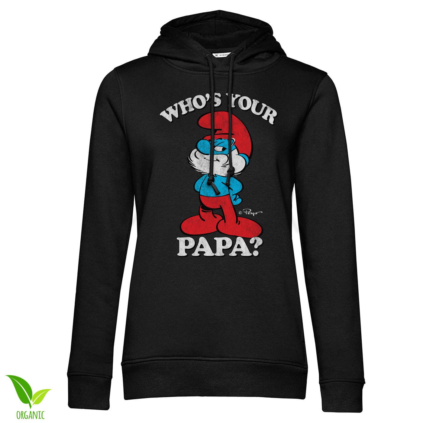 Hybris Production AB - Wholesale Hoodie - Kids - Vem är din pappa? Tjejhoodie0