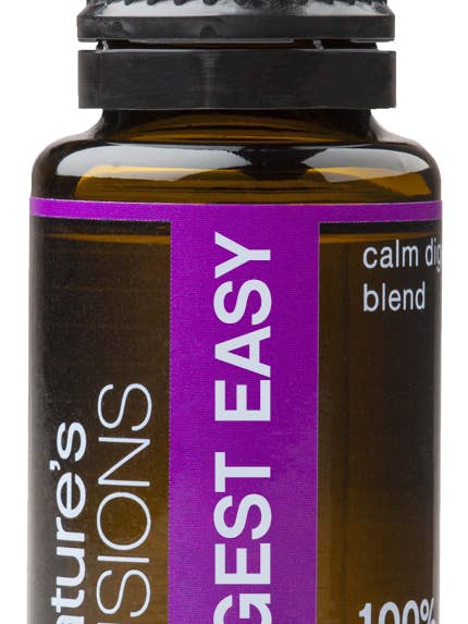Mélange d'huiles essentielles 100 % Pure Digest Easy, 15 ml pour la vente par Nature's Fusions