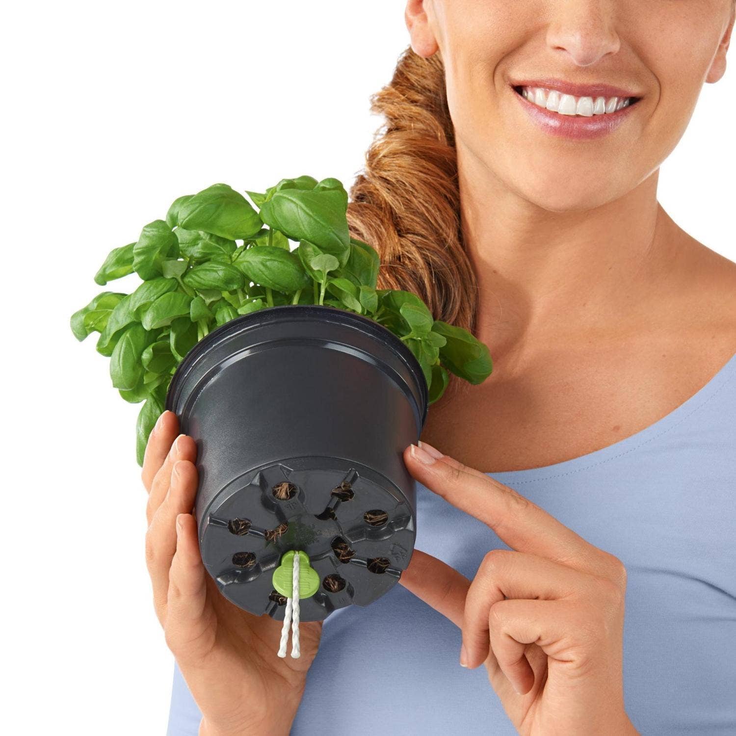 Lechuza Self Watering Planters – Engroshandel Plantekasse – LECHUZA CUBE farve poly harpiks tabel firkantet plantageejer16