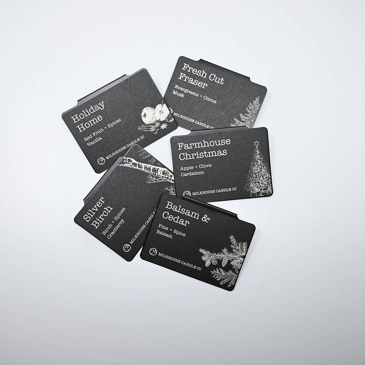 Milkhouse Candle Company - Wholesale Retailer Display Block - Candle Bar Scent Label Signs – A La Carte Label Signs12