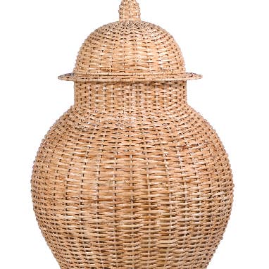 Jumbo rieten pot voor wholesale door The Enchanted Home