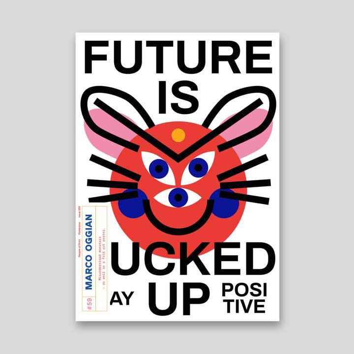 Posterzine® Numéro 59 | Marco Oggian pour la vente par Posterzine