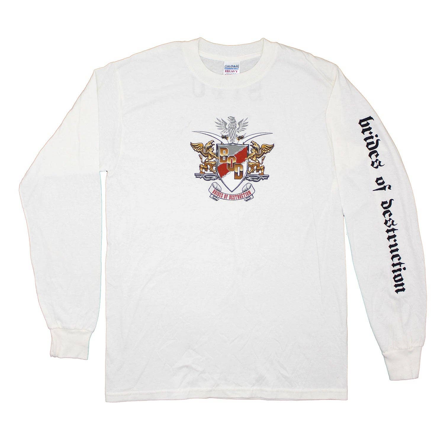 Rockabilia - Wholesale Screen Printed T-Shirt - Unisex - Shield Long Sleeve0