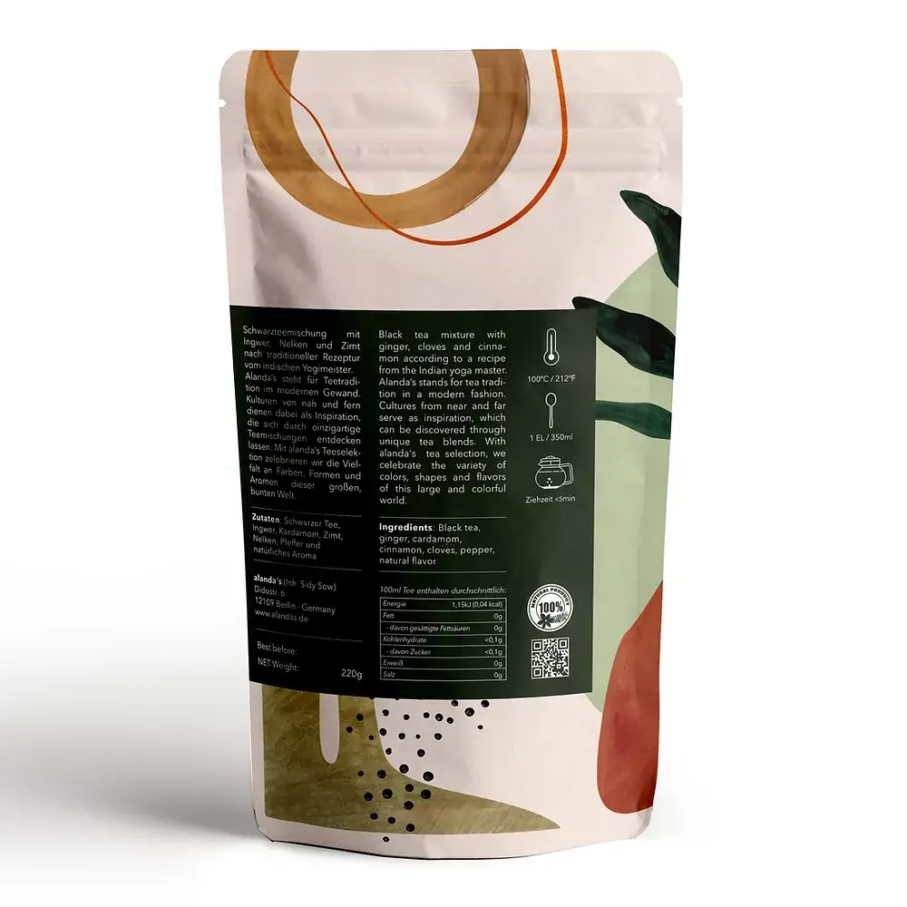 alanda's - Wholesale Loose Tea - HIMALAYA | black tea, ginger, cardamom, cinnamon, cloves & pef1