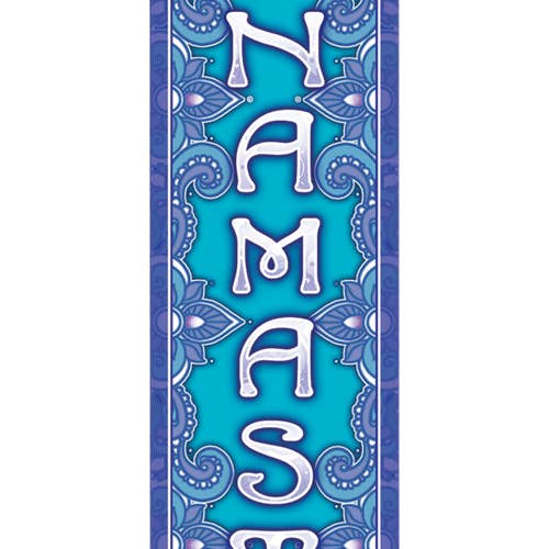 6" X 24" Banner Affirmation Namaste II for wholesale by Mandala Arts
