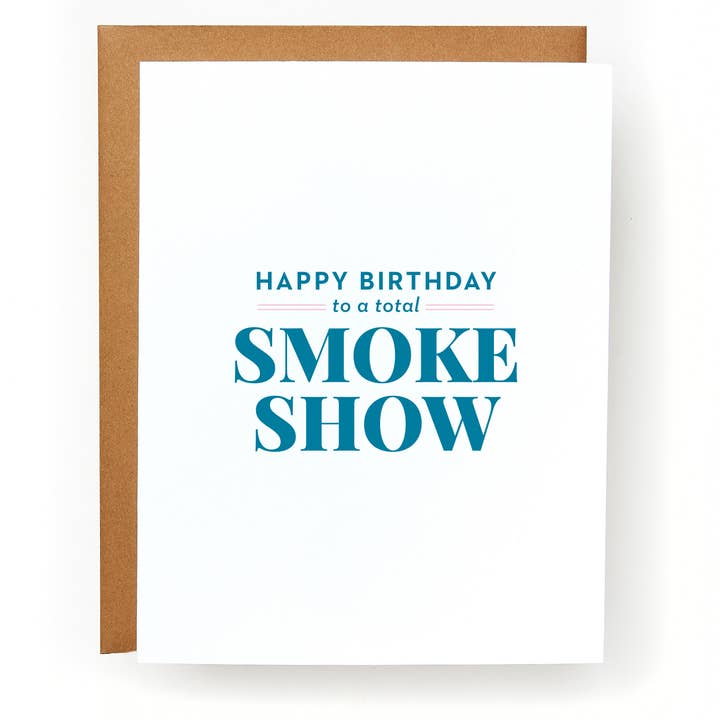 Carte de vœux d'anniversaire pour une bombe totale pour la vente par Red Headed Stepchild Paper Co.